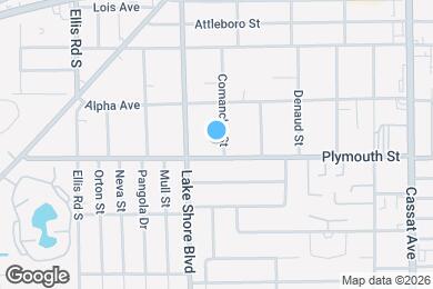 Map image of the property - 1178 Comanche St