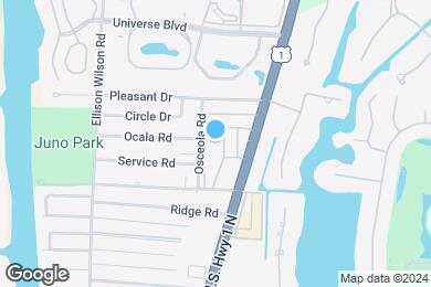 Map image of the property - The Point at North Palm Beach