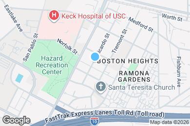 Map image of the property - 1454 Ricardo St