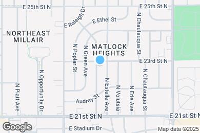 Map image of the property - 2356 N Prince St