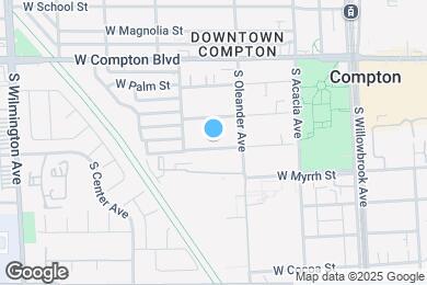 Map image of the property - 427 W Laurel St