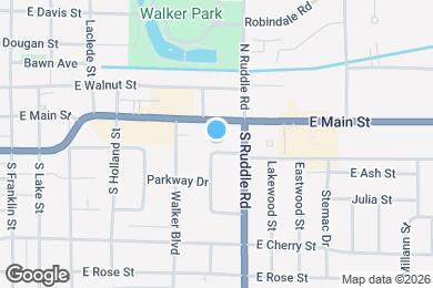 Map image of the property - 725 NE Parkway Dr