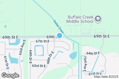 Map image of the property - 6806 67th St Cir E