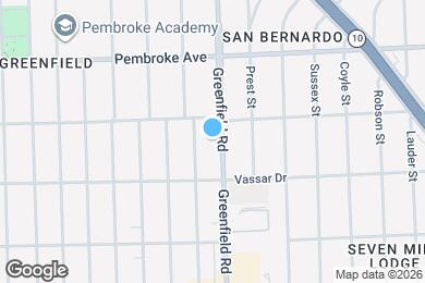 Map image of the property - 19477 Greenfield Rd
