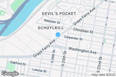 Map image of the property - 2549 Grays Ferry Ave