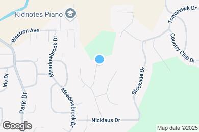 Map image of the property - 3022 Player Dr