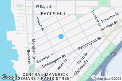 Map image of the property - 116 Princeton St