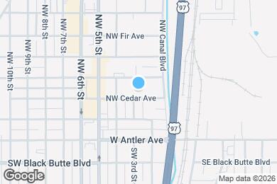 Map image of the property - 233 NW Cedar Ave