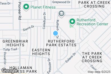 Map image of the property - 1231 Rutherford Dr