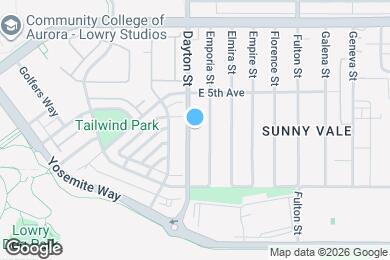 Map image of the property - 414 Dayton St