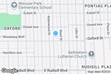 Map image of the property - 3409 Holton Ave
