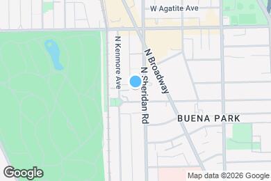 Map image of the property - 4216 N Sheridan Rd