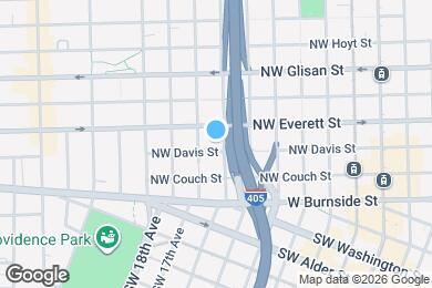 Map image of the property - 1607 NW Davis St