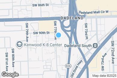 Map image of the property - 9125 SW 77th Ave