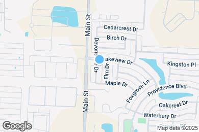 Map image of the property - 1042 Devonshire Dr