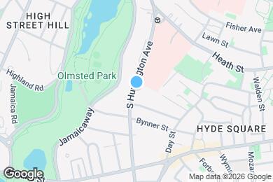 Map image of the property - 236 S Huntington Ave