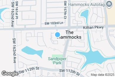 Map image of the property - 15821 SW 104th Ter