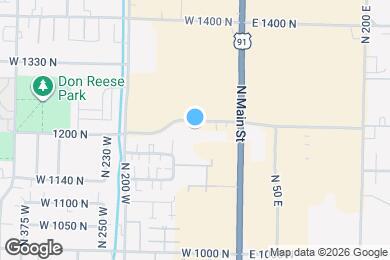 Map image of the property - 40 W 1250 N