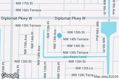 Map image of the property - 1412 NW 12th Pl