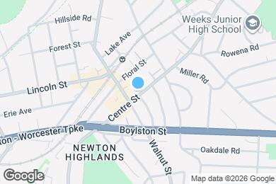 Map image of the property - 1619 Centre St
