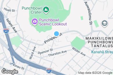 Map image of the property - 1011 Prospect St