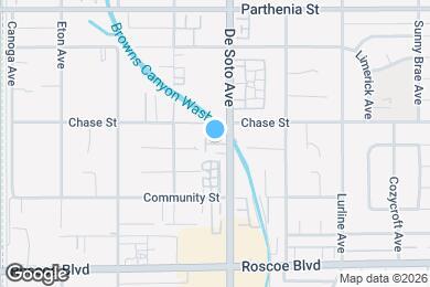 Map image of the property - 8463 De Soto Ave