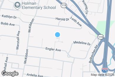 Map image of the property - 3663 Chaney Ct