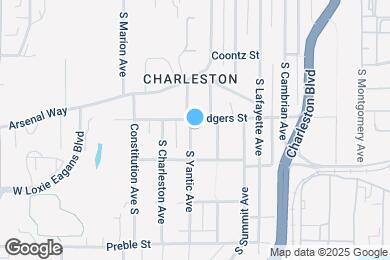 Map image of the property - 308 S Yantic Ave