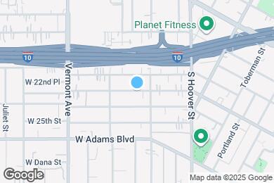 Map image of the property - 1325 1/2 W 23rd St