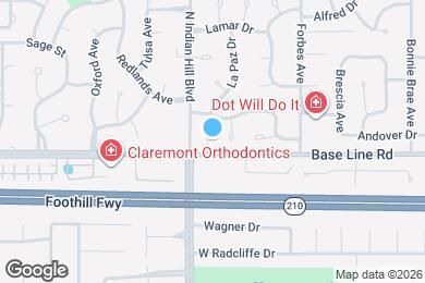 Map image of the property - 237 W Baseline Rd