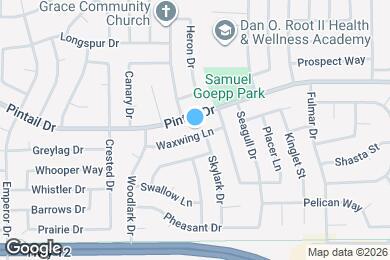Map image of the property - 1204 Waxwing Ln