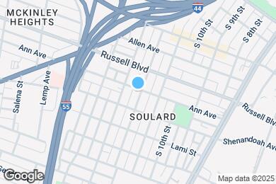 Map image of the property - 2205 S 11th St
