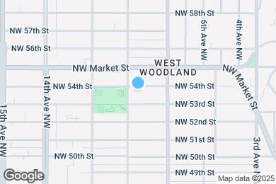 Map image of the property - 839 NW 54th St
