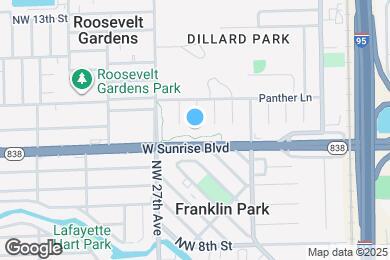 Map image of the property - 1021 NW 25th Way