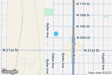 Map image of the property - 1918 N 20th St