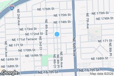 Map image of the property - 20681 NE 4th Pl