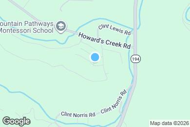 Map image of the property - 138 Cameron Ter