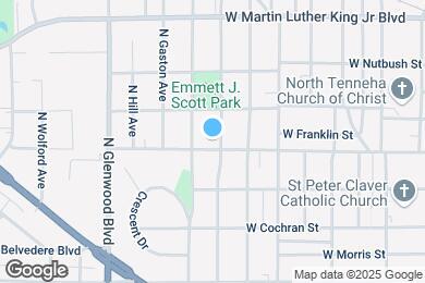 Map image of the property - 1534 N Confederate Ave