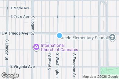 Map image of the property - 336 S Washington St