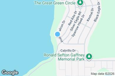 Map image of the property - 107 Prairie Falcon Dr
