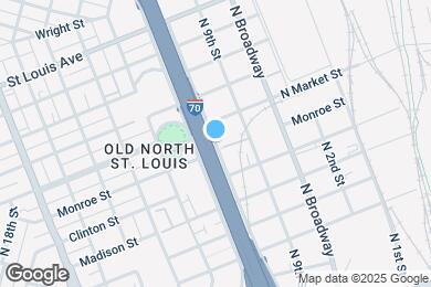 Map image of the property - 2325 S 10th St