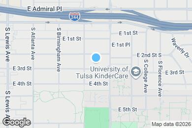 Map image of the property - 2723 E 3rd St