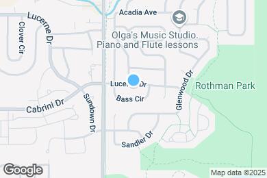Map image of the property - 110 Lucerne Dr