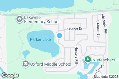 Map image of the property - 166 Parker Lake Dr