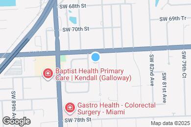 Map image of the property - 7300 SW 84th Ct