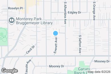 Map image of the property - 413 Everett Ave