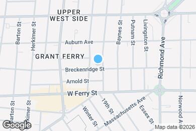 Map image of the property - 384 Breckenridge St