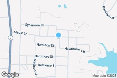 Map image of the property - 1320 Maple Ln