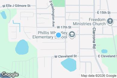 Map image of the property - 1460 Marvin C. Zanders Ave