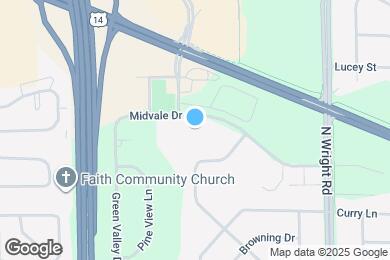 Map image of the property - 3216 Midvale Dr